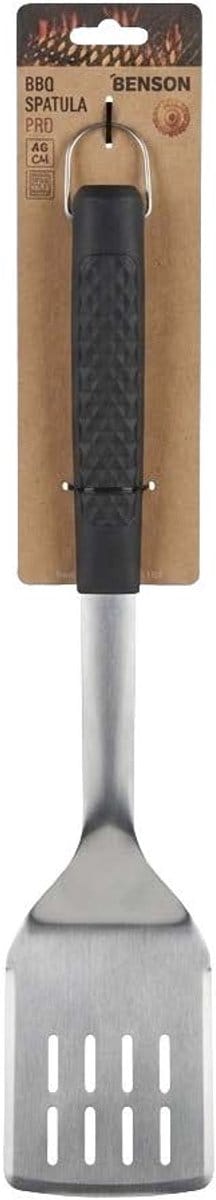 Benson bbq - bbq accesoires - professionele bbq spatel - rvs - 46cm