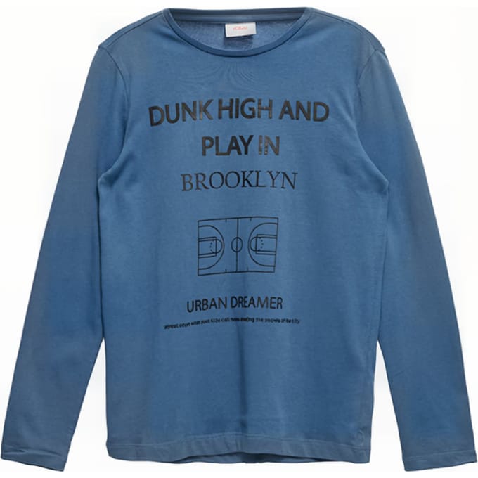 s.Oliver Junior T-shirts Blue Größe: S | Strickjacken Outlet | kids | Blau