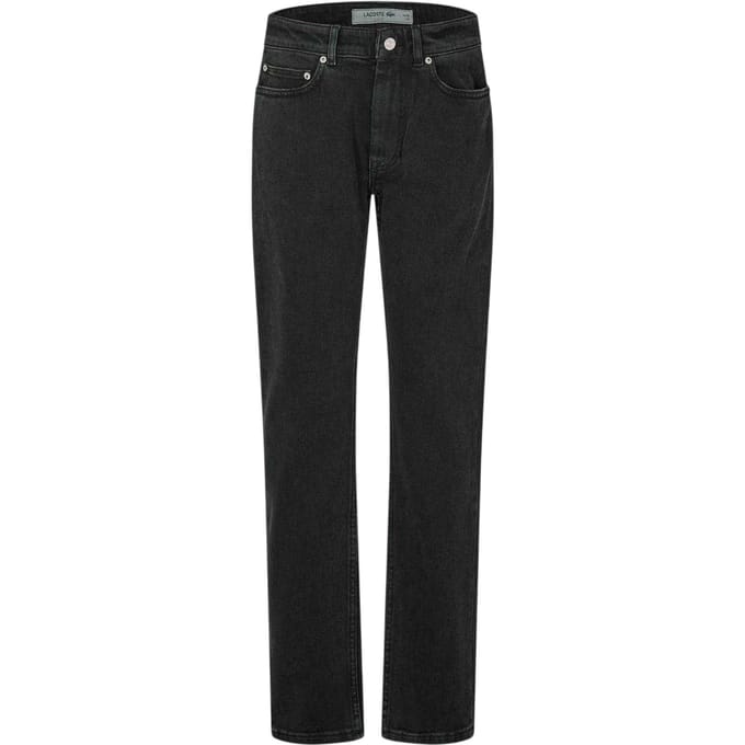 Lacoste Heren Denim Logo Slim Jeans (Blauw)