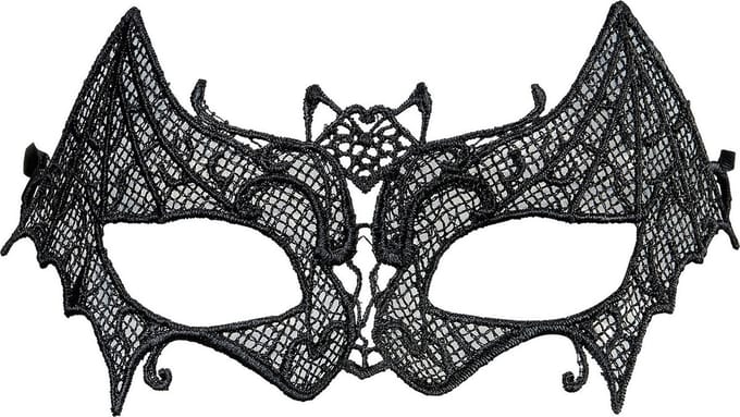 WIDMANN - Vleermuis halfmasker voor vrouwen