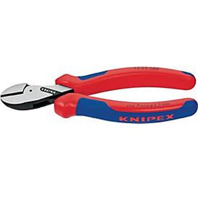Compacte zijkniptang X-Cut® L.160 mm, kop met gepolijste afwerking, meerdelige hoes