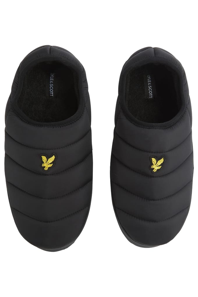 Lyle & Scott Constantine Slipper Black Taglia: 9 | Outlet | Uomo | Nero
