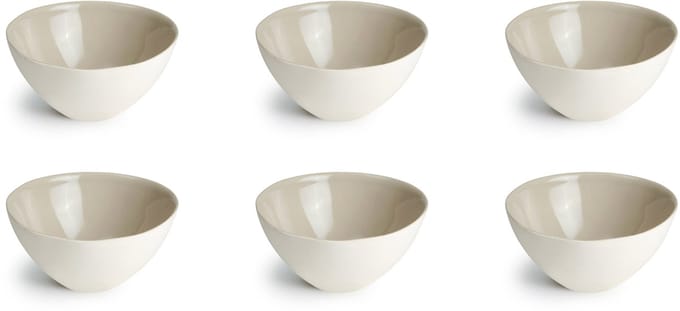 Medard de Noblat - Oslo Linen - Kleine Kom 13 cm - 6 delig - Stoneware