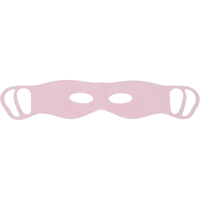 Siliconen Oogmaskerhoes Herbruikbaar Draagbaar Verlicht Oogdruk Oorhangend Oogmasker voor Oog-SPA en roze