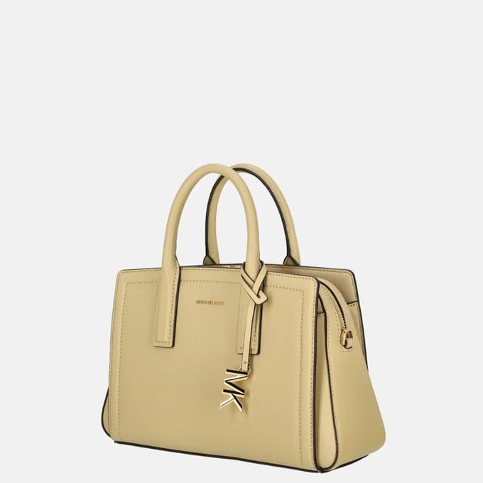 Michael Kors Laila satchel handtas S khaki