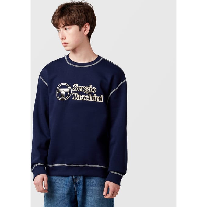 Sergio Tacchini Cameri Crew Sweatshirt, blauw