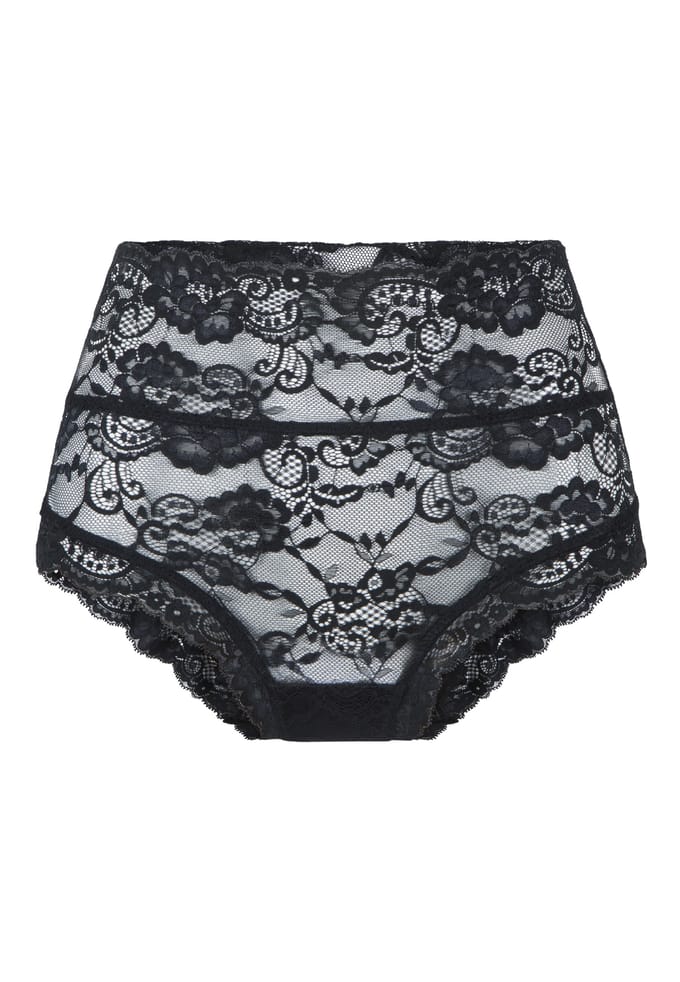 LingaDore - Daily Taille Slip Zwart - maat M - Zwart