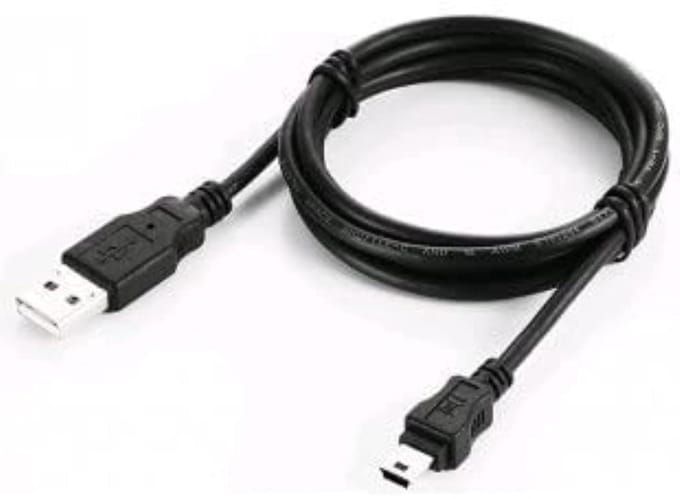 Dailygoods - USB Kabel - Data Kabel - Snelle overdracht - 1 Meter - Voor camera's - Geschikt voor Sony DSC-S