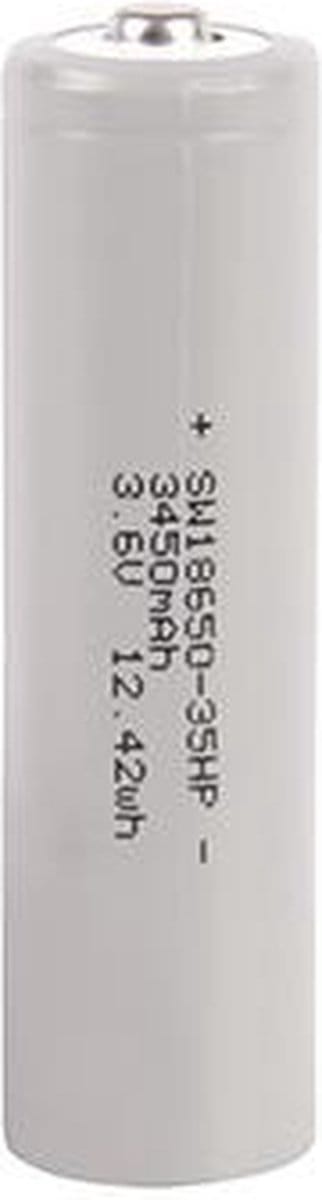 18650 batterij - 3450mAh - 3.6V