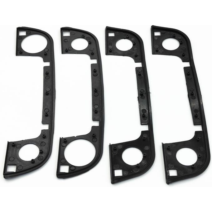 4 Stuks Deurklink Pakking Rubberen Afdichtingen Trim Voor Bmw 3 5 7 Serie E36 E34 E32 Z3 black