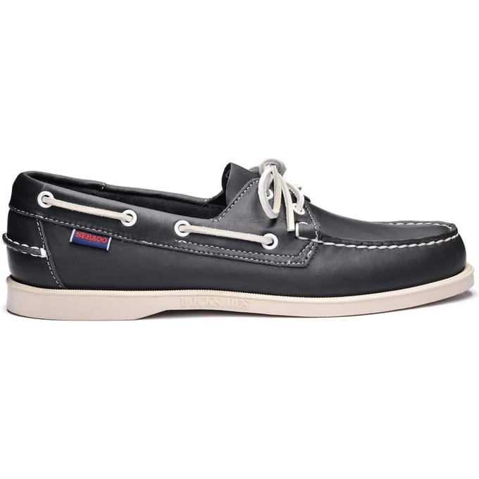 Donkerblauwe Bootschoenen Sebago Dockside