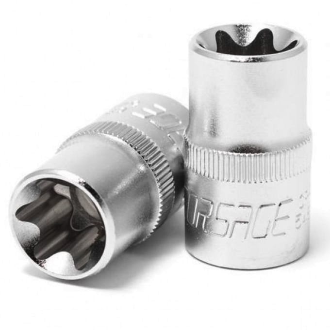 FORSAGE - Torx Dopsleutel E20 - 1/2'' Cr-V