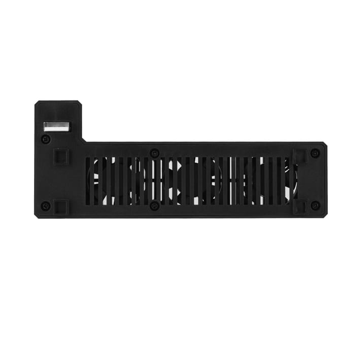 Draagbare Warmteverminderende USB Externe Koelventilator Zijmontage voor XBOX ONE X Gameconsole black