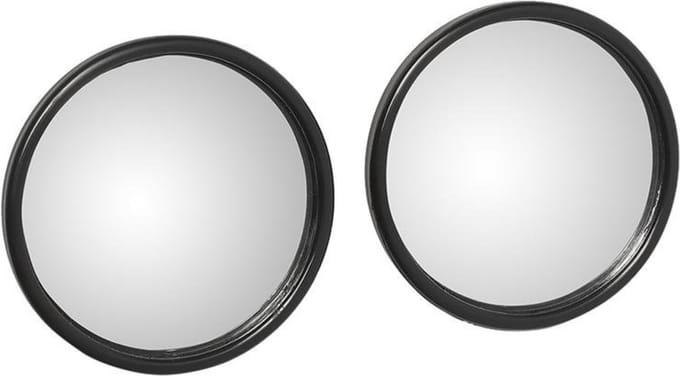 ProPlus Set dodehoekspiegels - rond - Ø 52 mm - 2 stuks - eenvoudig te monteren