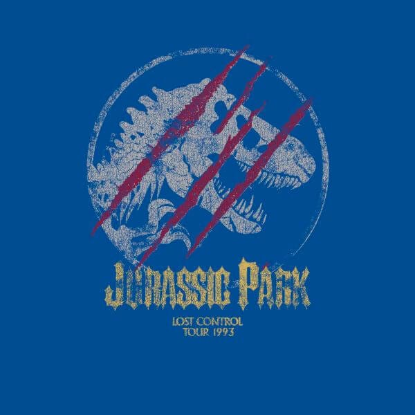 Jurassic Park Lost Control Women's T-Shirt - Blue - S