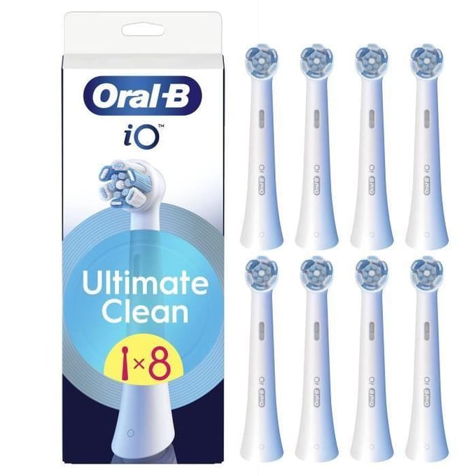 Oral-B Opzetborstels iO Ultimate Clean Wit - 8 stuks