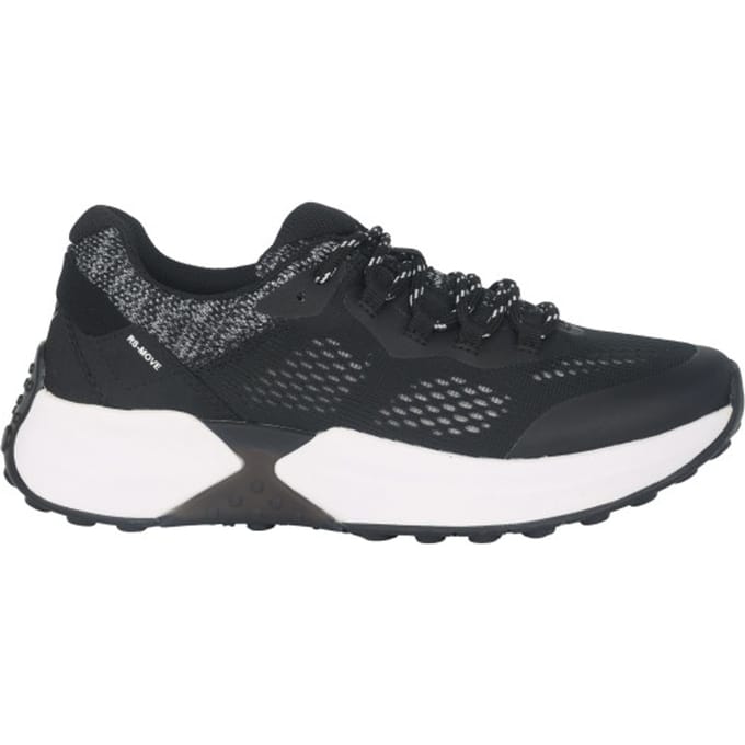 Gabor rollingsoft sensitive 26.994.27 - dames rollende wandelsneaker - Zwart - maat 37.5 (EU) 4.5 (UK)