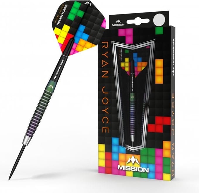 Mission Ryan Joyce Coral PVD 95% - Dartpijlen