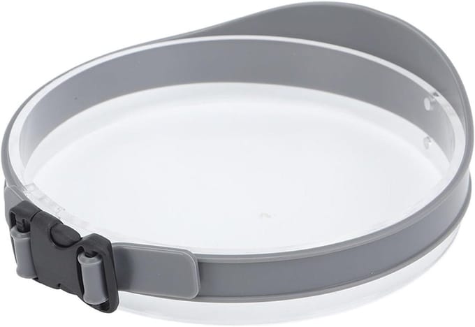 Haarknippen Sjabloon - Kapsel Gids - Doe-het-zelf Kapsels - Gebogen Siliconen Ontwerp - 63 cm - Grijs