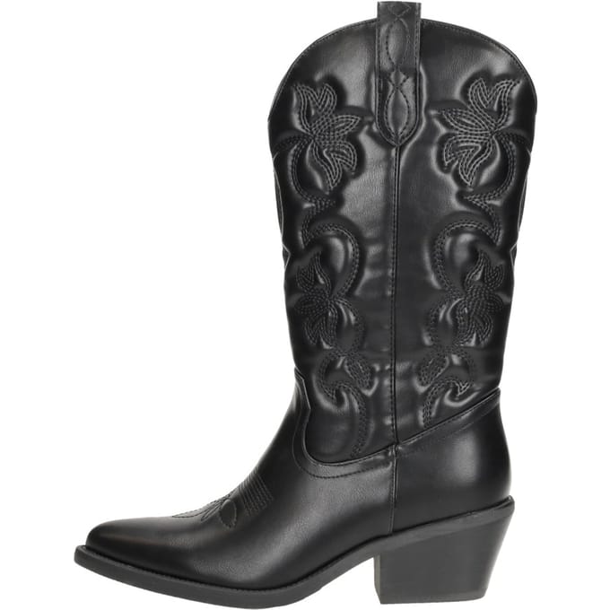 Laarzen met hakken Sub55 Western boots Kuit Laarzen - zwart - Maat