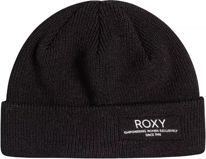 Roxy Folker Beanie - True Black