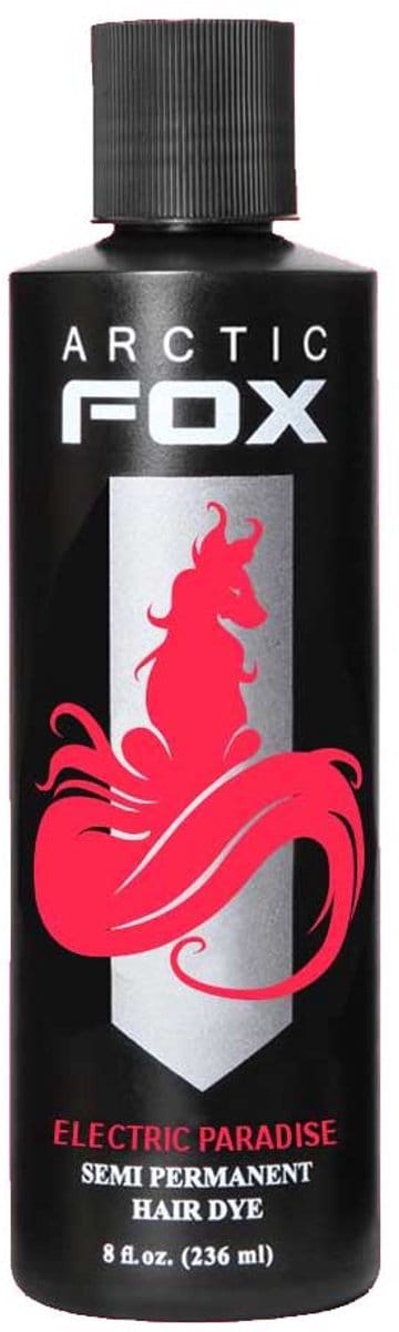 Arctic Fox - Electric Paradise UV red Semi permanente haarverf - 236 ml / 8 oz - Rood/Roze