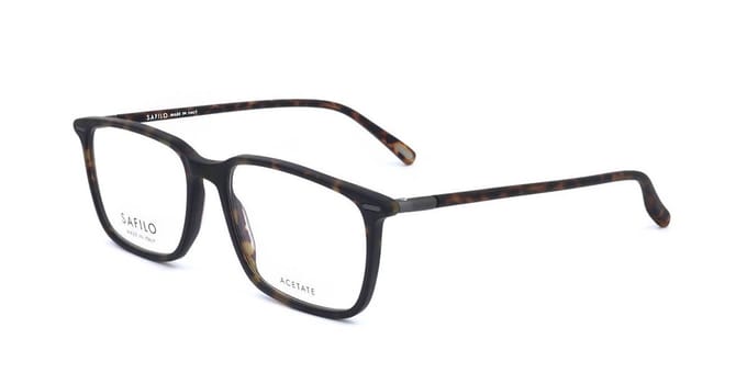 Safilo RIVETTO 02 Matte havana 54/17/145 MAN Brilmonturen