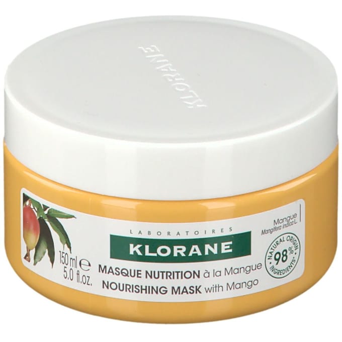 Klorane Mango Voedende masker | Voedt & geeft glans Droog haar 150 TODO
