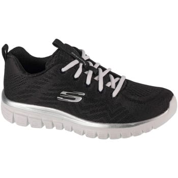Skechers Sportschoenen Dames GRACEFUL-GET CONNECTED - 12615 BKW Black/White