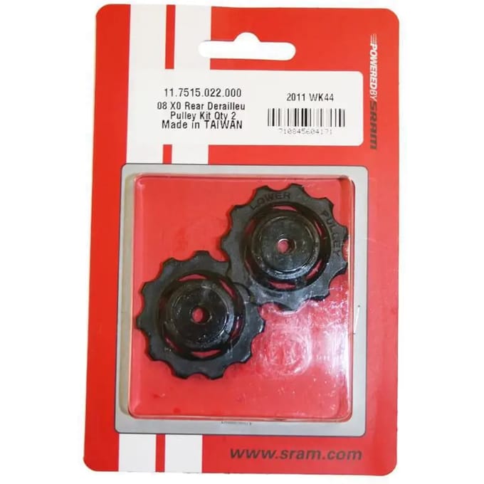 SRAM X0 derailleurwielset zwart