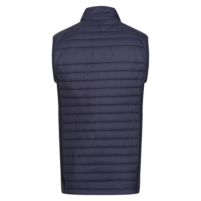 Regatta Heren Navigate Gewatteerd Hybride Gilet (Marine / Frans Blauw)