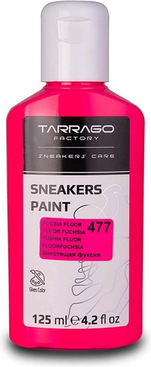 Tarrago sneakers paint - 477 - fluor fuchsia - 125ml
