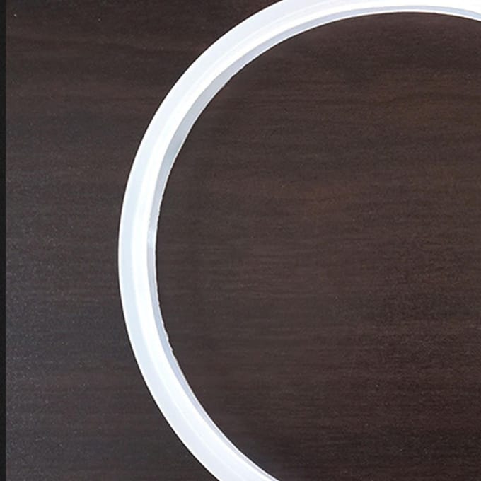 18cm Snelkookpan Afdichtring Silicone Snelkookpan O-ring Vervangende Pakking Accessoire white
