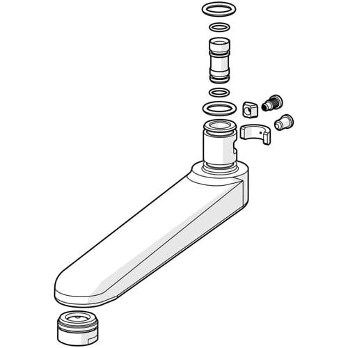 Hansa Medica - Uitloop compleet, 145 mm 59911380