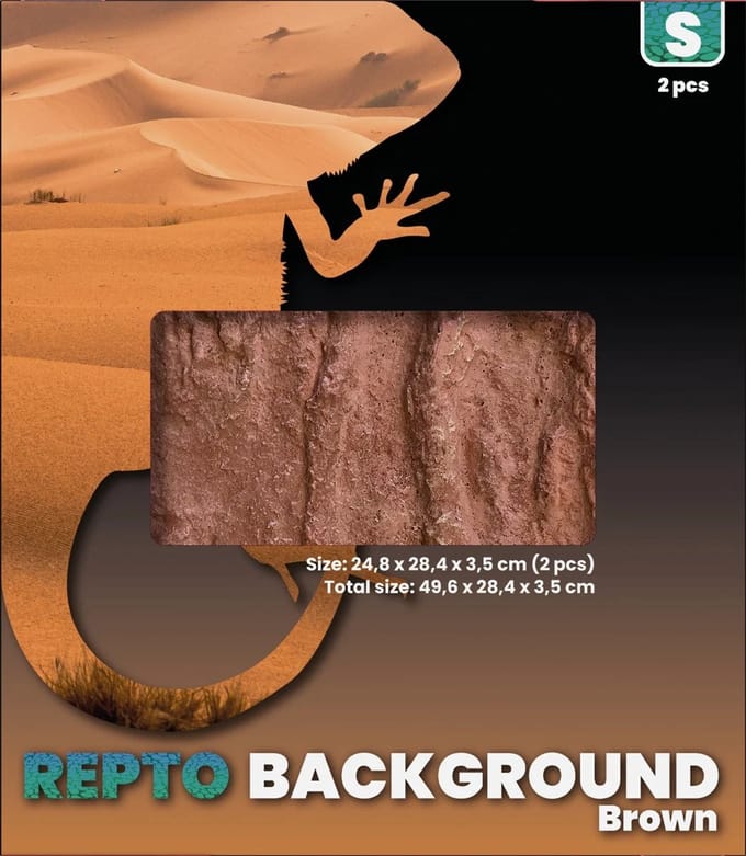 Background Brown 51x25x30 cm