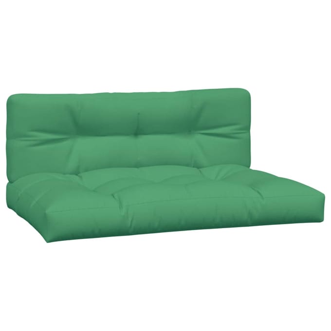 vidaXL - Palletkussens - 2 - st - stof - groen