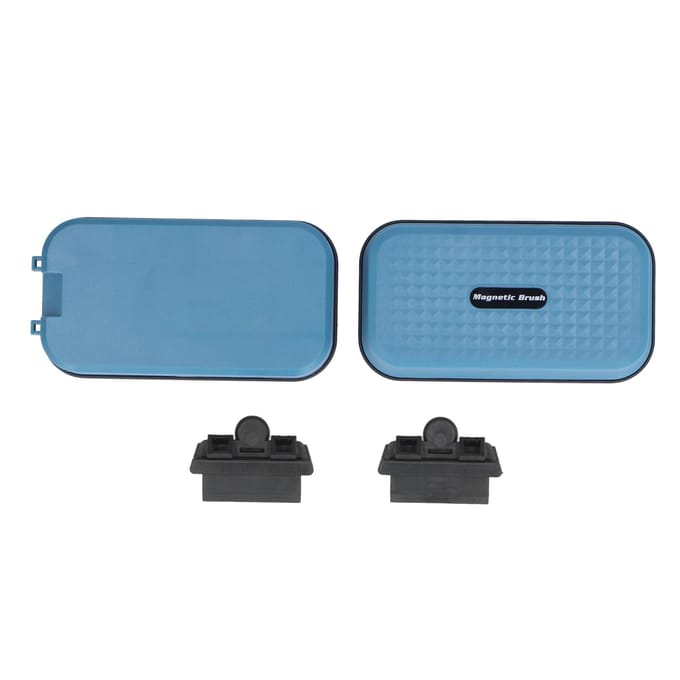 Aquarium Glasreiniger Multifunctioneel Dubbelzijdig Drijvend Magnetisch Aquarium Algenkrabber Type 1 gray