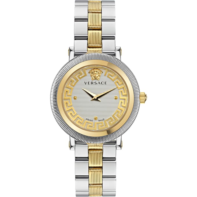 Versace Greca Flourish VE7F00423 Horloge - Staal - Multi - Ø 35 mm