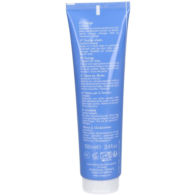 Uriage Baby 1st Change Cream with Organic Edelweiss 100 Crème