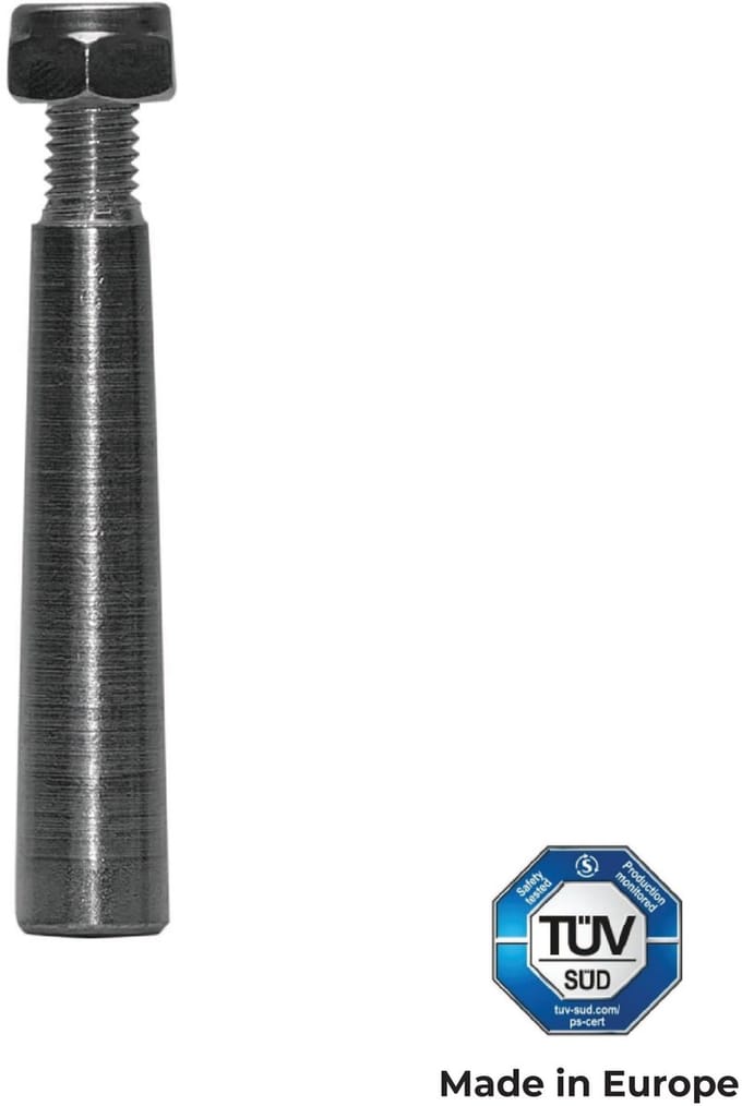 Borgpen set 12 stuks M8 - Voor conische koppeling - Altura FA-PINM8 - Multikleur
