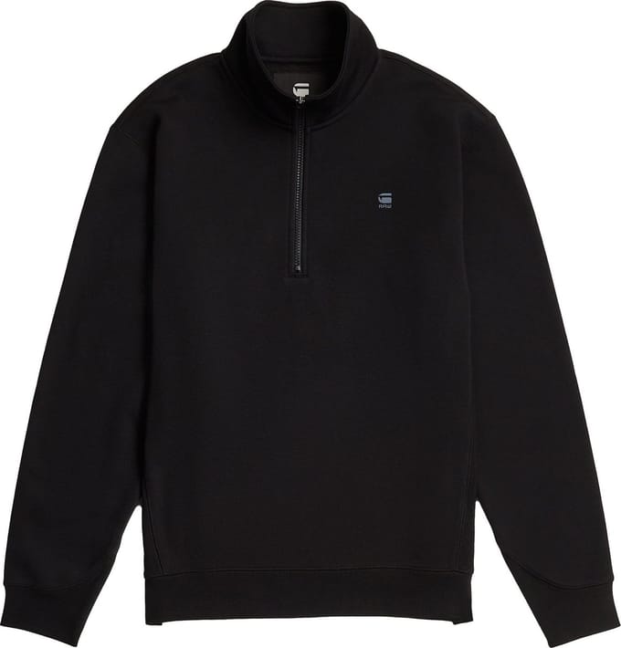 G-STAR Premium core half zip r sw l\s Heren Trui - dk black