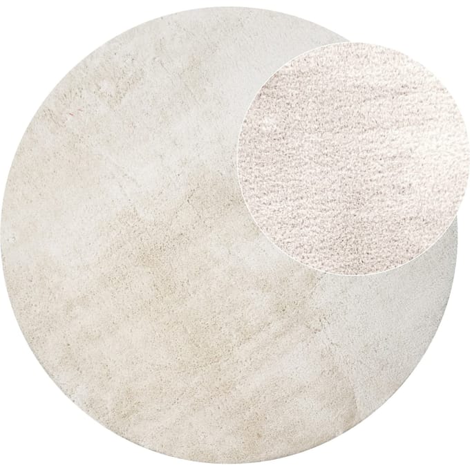 Tapijt Calissa crème 160 cm rond