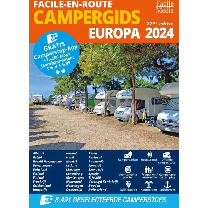 Facile-en-Route Campergids Europa 2024