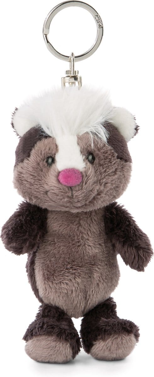 Nici Sleutelhanger Stinkdier Junior 10 Cm Pluche/polyester Bruin