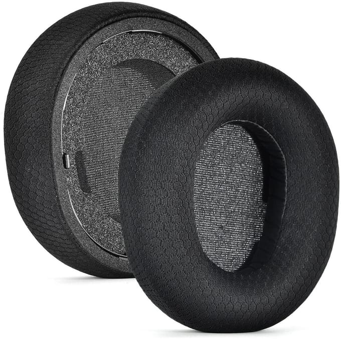 2 Stuks Oorkussens - Compatibel met SteelSeries Arctis Nova Pro Wireless Zwart Voetbalnet
