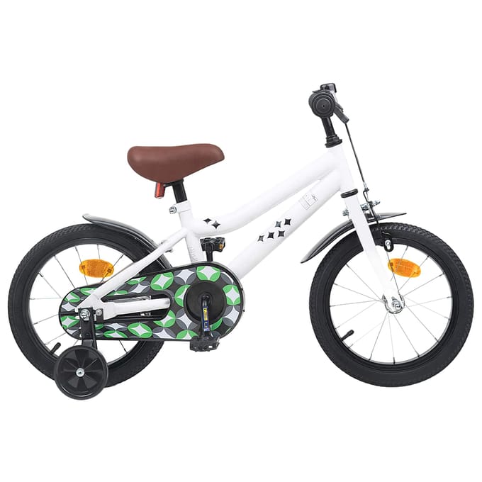 vidaXL - Kinderfiets - 16 - Inch - voor - 4-6 - jaar - oud - Wit