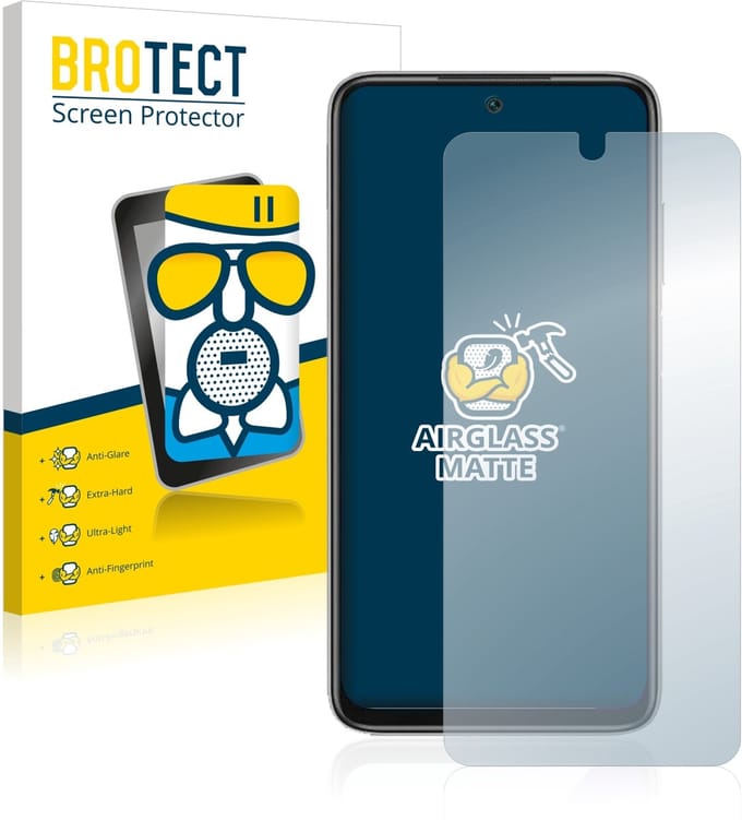 BROTECT - Screenprotector voor Xiaomi Redmi Note 11 4G - Folie Beschermfolie Beschermglas matte