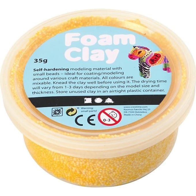 Foam Clay - Yellow 35gr.