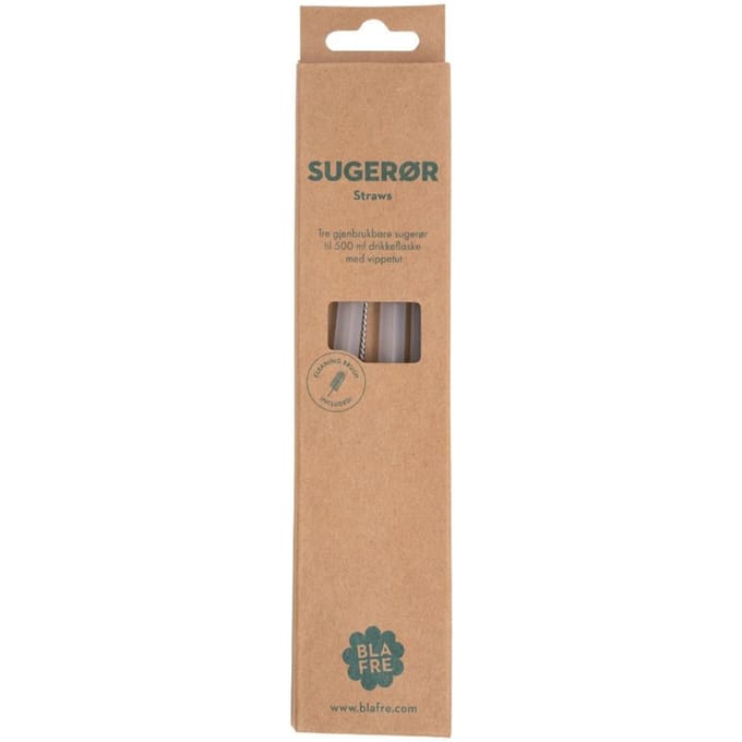 Blafre | 3 rietjes Voor Drinkbus 500 ml