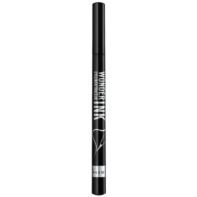 Wonder'Ink Liquid Eyeliner 001 Black 1.2 ml – Liquid Eyeliner, Waterproof, For Makeup Beginners, Black, Suitable For Daily Makeup